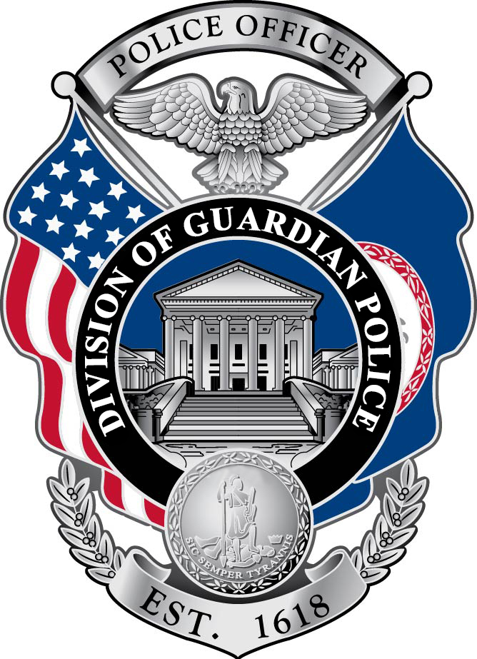 Division of Guardian Police B1 - Bound Brook Badge